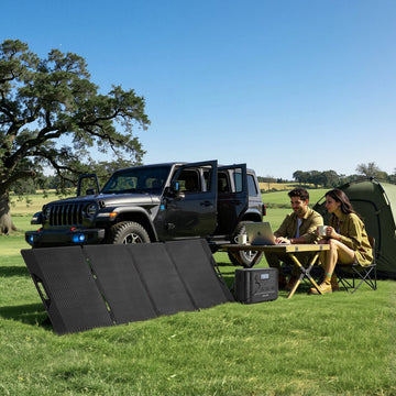 Vevor Portable Power Station 1200W 806Wh with 200W Solar Panel New