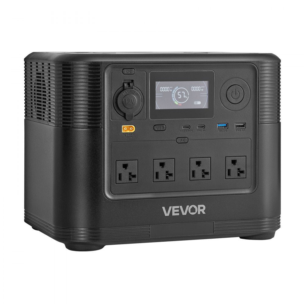 Vevor Portable Power Station 1800W 1008Wh LiFePO4 Battery Backup New