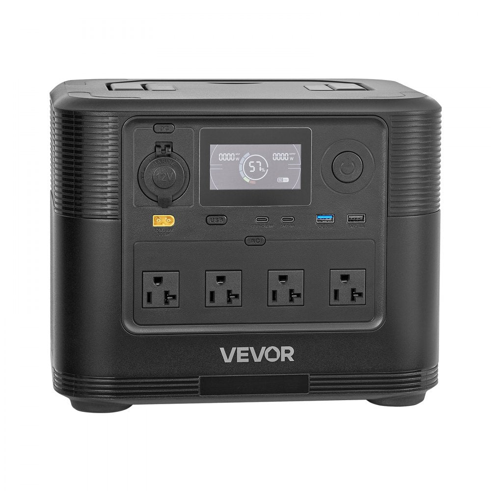 Vevor Portable Power Station 1800W 1008Wh LiFePO4 Battery Backup New