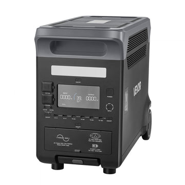 Vevor Portable Power Station 3000W 3072Wh LiFePO4 Battery Backup New