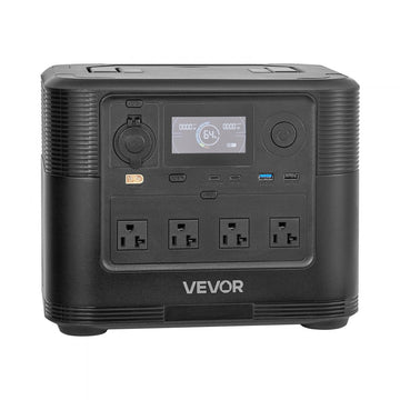Vevor Portable Power Station 1200W 806Wh LiFePO4 Battery Backup New