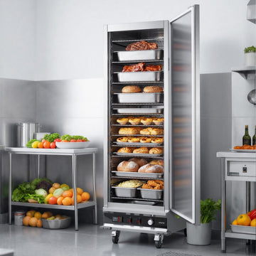 Vevor Food Warmer 16-Tier Commercial Warming Cabinet with Water Tray New