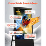 Vevor Digital Signage Kiosk 32" Indoor Floor Standing Advertising Display New