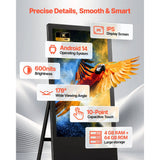 Vevor Digital Signage Kiosk 32" Indoor Floor Standing Touchscreen Advertising Display New