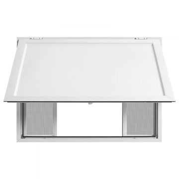 Vevor Concession Window 48" x 36" Food Truck Service Window with 4 Sliding Screen Windows New