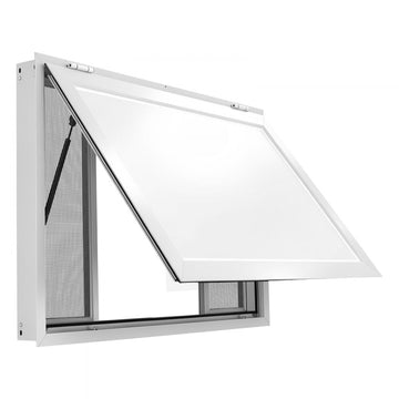 Vevor Concession Window 48" x 36" Food Truck Service Window with 4 Sliding Screen Windows New