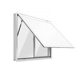 Vevor Concession Window 48" x 36" Aluminum Alloy Service Window for Food Truck with 2 Sliding Acrylic Windows New