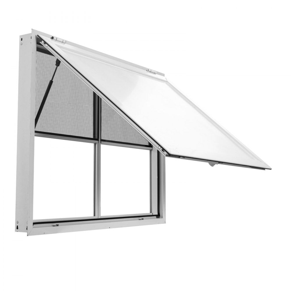 Vevor Concession Window 48" x 36" Aluminum Alloy Service Window New