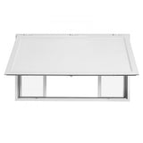 Vevor Concession Window 60" x 36" Aluminum Alloy Service Window for Food Truck with 4 Sliding Acrylic Windows New