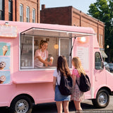 Vevor Concession Window 60" x 36" Aluminum Alloy Frame Service Window for Food Truck with 4 Sliding Screen Windows New
