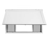 Vevor Concession Window 60" x 36" Aluminum Alloy Frame Service Window for Food Truck with 4 Sliding Screen Windows New