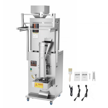 Vevor Powder Filling and Sealing Machine Automatic 10-500g Granule Packaging Machine New