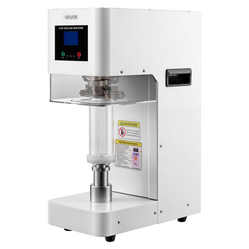Vevor Can Sealer Machine Automatic Commercial Beverage Drink Seamer White New