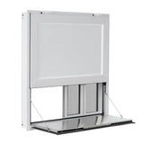Vevor Concession Window 36" x 36" Folding Shelf Aluminum Alloy Service Window New