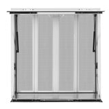Vevor Concession Window 36" x 36" Folding Shelf Aluminum Alloy Service Window New