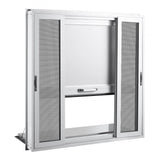Vevor Concession Window 36" x 36" Folding Shelf Aluminum Alloy Service Window New