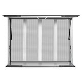 Vevor Concession Window Folding Shelf 48" x 36" Aluminum Alloy Service Window for Food Truck New