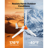 Vevor Wind Turbine Generator 1200W 24V 3-Blade Kit with Wind/Solar Hybrid Controller New