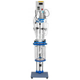 Vevor Jacketed Reactor 5L Laboratory Glass Reaction Vessel New