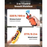 Vevor Electric Chain Hoist 6000 lbs 30' Three-Phase Overhead Crane with Wireless & Wired Remote New
