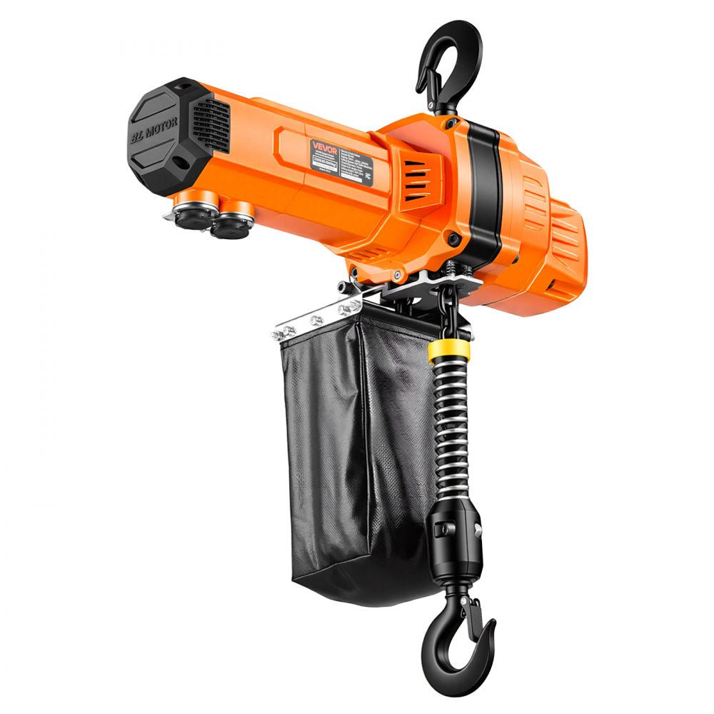 Vevor Electric Chain Hoist 2200 lbs 10' Wired Remote Overhead Crane New