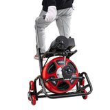 Vevor Drain Cleaner Machine Portable Auto Feed Sewer Snake Auger 100' x 1/2" New