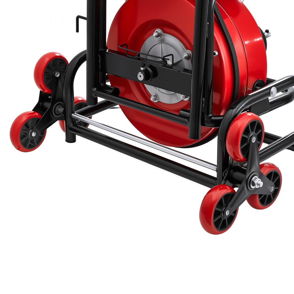 Vevor Drain Cleaner Machine Portable Auto Feed Sewer Snake Auger 100' x 1/2" New