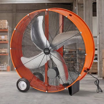 Vevor Floor Drum Fan 42" Industrial Shop High Velocity 16100 CFM New