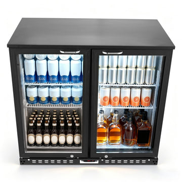 Vevor Back Bar Cooler 7.4 Cu. Ft Under Counter Commercial Beverage Refrigerator New