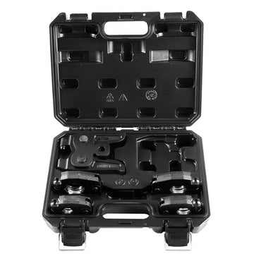 Vevor ProPress Kit 5-Piece Copper Pipe Pressing Set with 1/2"-1-1/4" Rings and R8 Actuator New