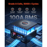 Vevor Power Station Home Backup 5120Wh LiFePO4 Battery System New