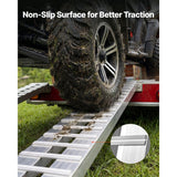 Vevor Trailer Ramps 96" x 15" Heavy-Duty Aluminum Loading Ramp Set New
