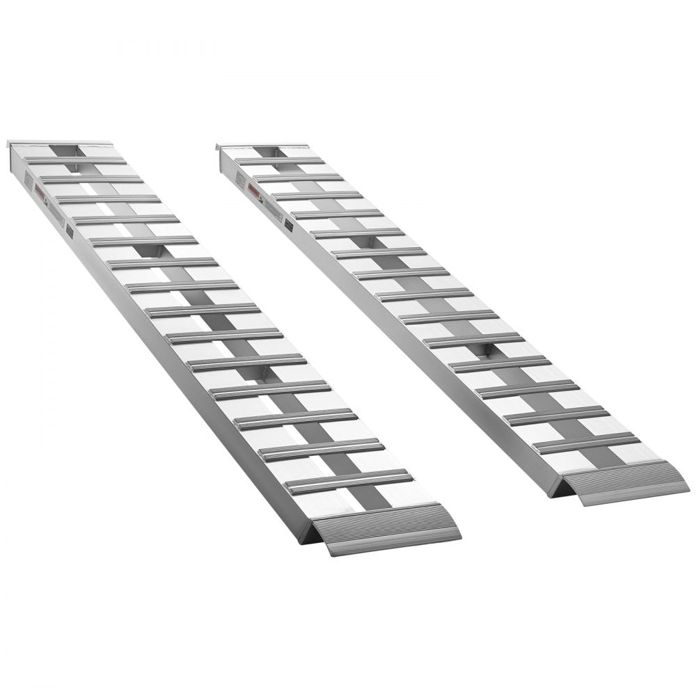 Vevor Trailer Ramps 96" x 15" Heavy-Duty Aluminum Loading Ramp Set New