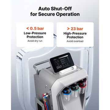 Vevor Refrigerant Recovery Machine Fully Automatic R134a Automotive A/C Service Unit New