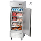 Vevor Upright Freezer Commercial Reach-In 29" 21.9 Cu. Ft. Stainless Steel Single Door New