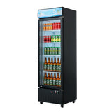 Vevor Merchandiser Refrigerator 12.7 Cu. Ft Glass Door Display Beverage Cooler New