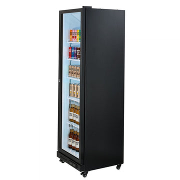 Vevor Beverage Refrigerator Commercial Merchandiser 12.4 Cu. Ft. Glass Door Display Cooler New