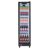 Vevor Merchandiser Refrigerator 6.9 Cu. Ft. Glass Door Display Beverage Cooler New