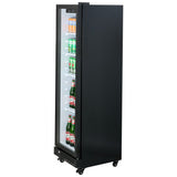 Vevor Merchandiser Refrigerator 6.9 Cu. Ft. Glass Door Display Beverage Cooler New