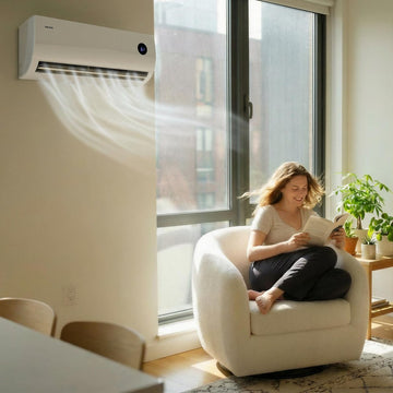 Vevor Mini Split Air Conditioner 9000 BTU 115V Inverter Cooling & Heating System New