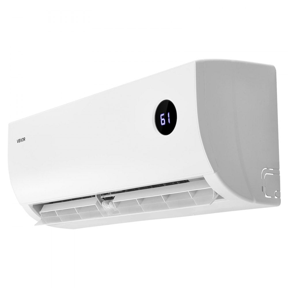 Vevor Mini Split Air Conditioner 9000 BTU 115V Inverter Cooling & Heating System New