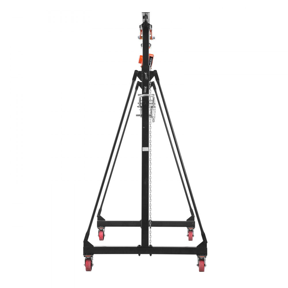 Vevor Gantry Crane Adjustable 2200 lbs Portable Shop Lift Hoist New
