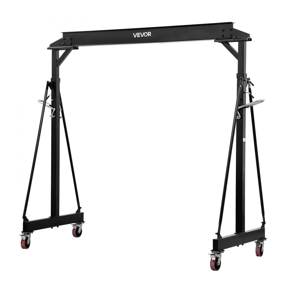 Vevor Gantry Crane Adjustable 5000 lbs Portable Shop Lift Hoist New