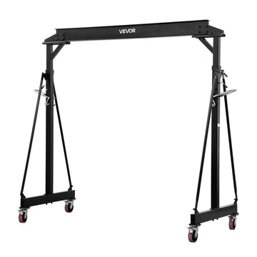 Vevor Gantry Crane Adjustable 5000 lbs Portable Shop Lift Hoist New