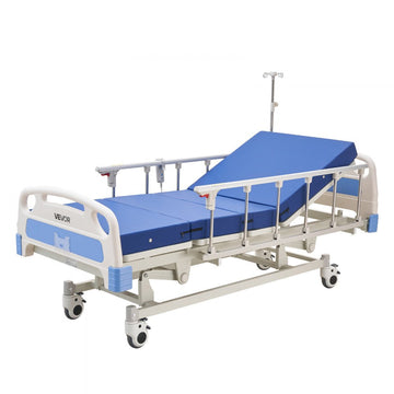 Vevor Hospital Bed Premium 3-Function Full Electric Medical Bed with Mattress 550 lbs New