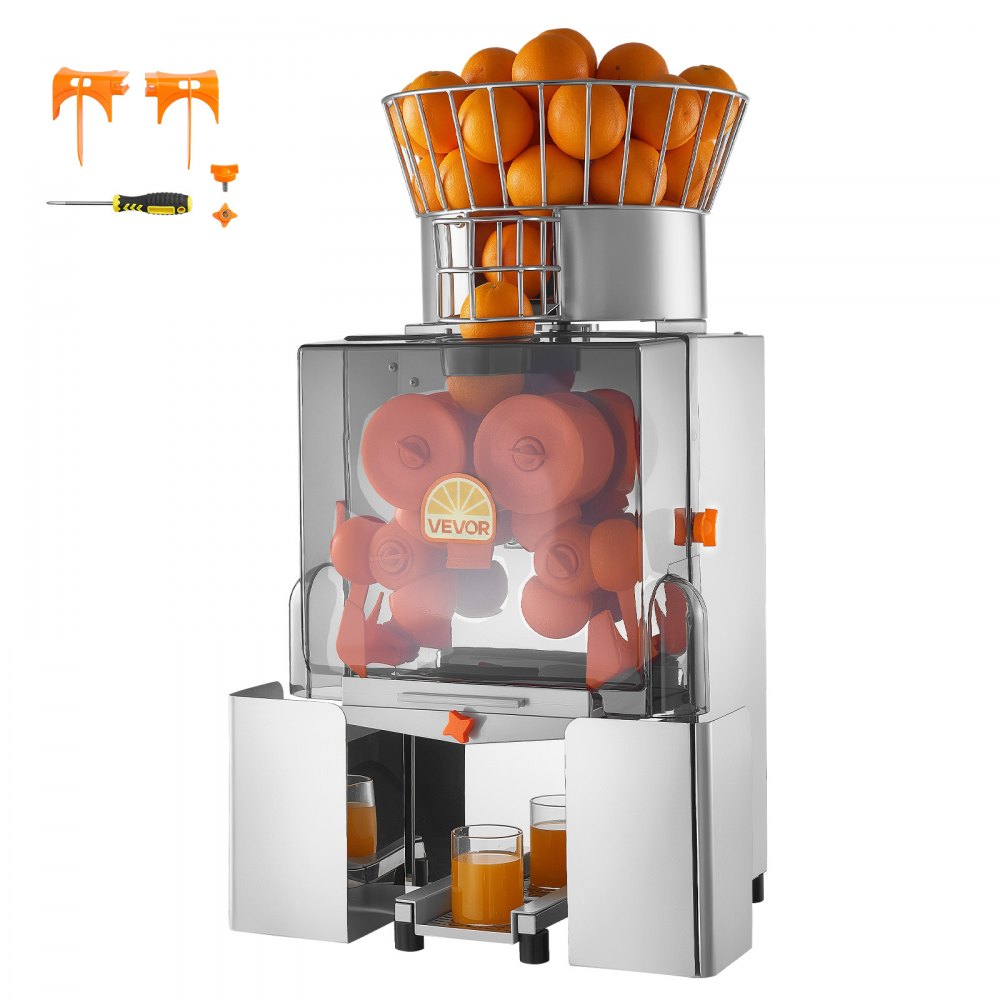 Vevor Commercial Orange Juicer Automatic Electric Citrus Squeezer New