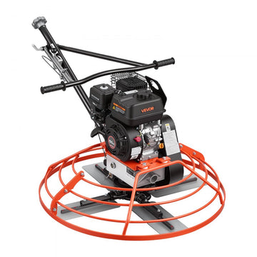 Vevor Power Trowel 34.8" Gas-Powered Walk-Behind Concrete Finishing Machine New