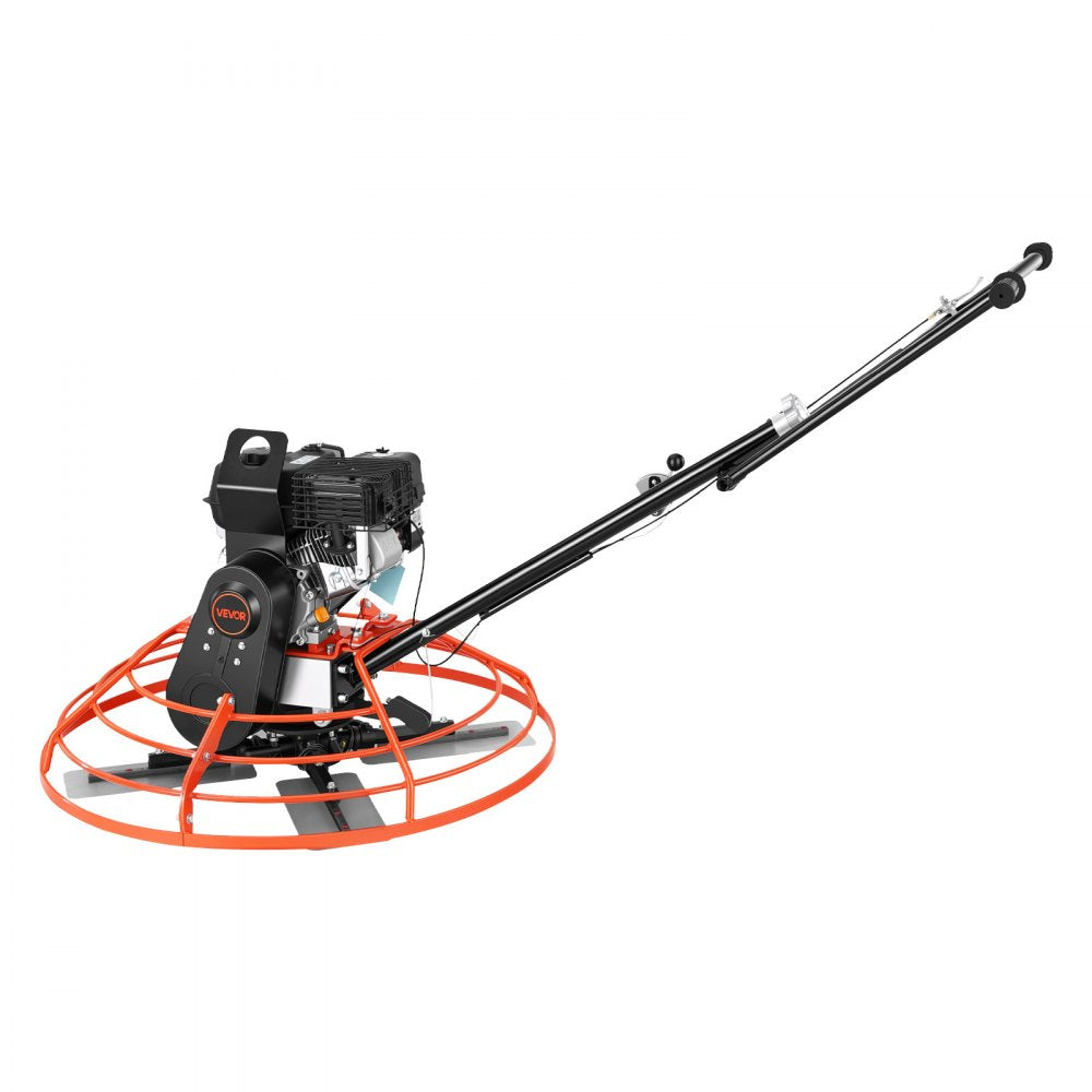 Vevor Power Trowel 34.8" Gas-Powered Walk-Behind Concrete Finishing Machine New