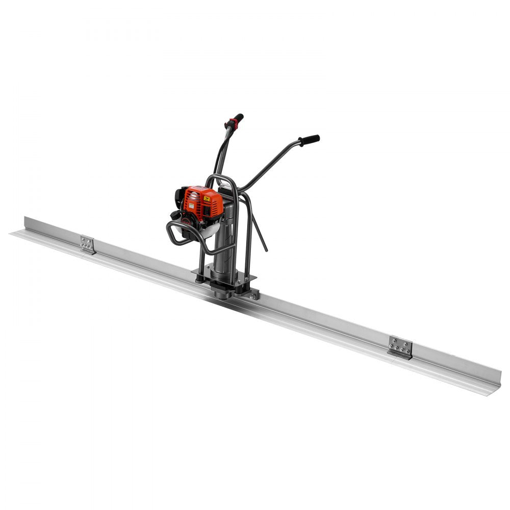 Vevor Concrete Power Screed Gas-Powered Leveling Tool 12' Aluminum Board 1.16HP 4-Stroke New