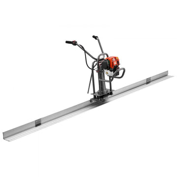 Vevor Concrete Power Screed Gas-Powered Leveling Tool 12' Aluminum Board 1.16HP 4-Stroke New